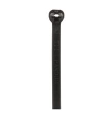 Cincho de Nylon 6.6 Dome-Top, Con Lengueta de Bloqueo de Acero Inoxidable, 203 mm largo x 4.7mm ancho, Color Negro,