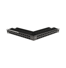 Compra Patch Panel Z-Max 48 Puertos Blindado Categoría 6A | Tienda en Línea