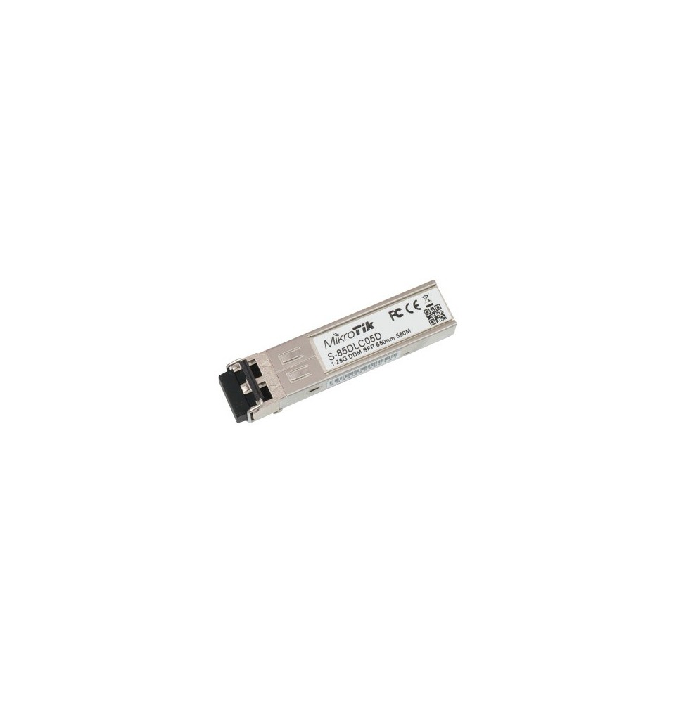 Transceptor MiniGbic SFP 1.25G LC Duplex para fibra Multi Modo 550mts