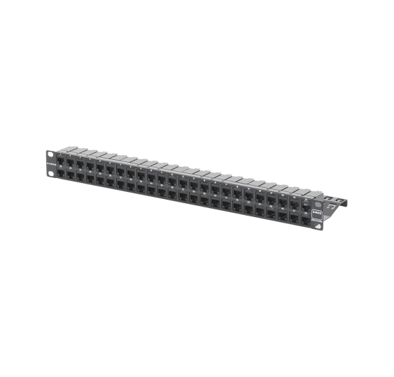 Patch Panel Z-Max 48 Puertos Blindado - Ideal para Redes