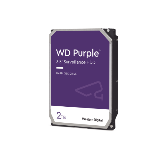 Disco Duro PURPLE de 2TB / 3 AÃ‘OS DE GARANTÃA / Para Videovigilancia