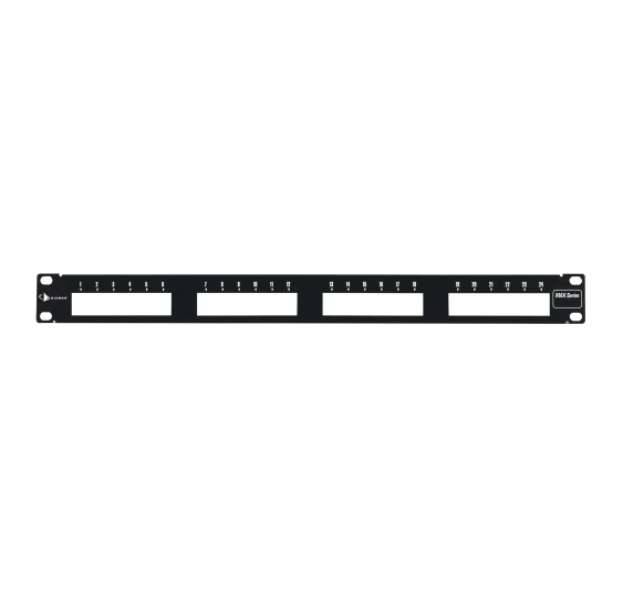 Patch Panel MAX Modular de 24 Puertos - Racks y Gabinetes
