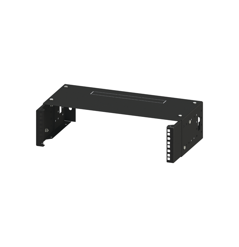 Rack Abierto de Montaje en Pared 19in - Ajustable y Seguro