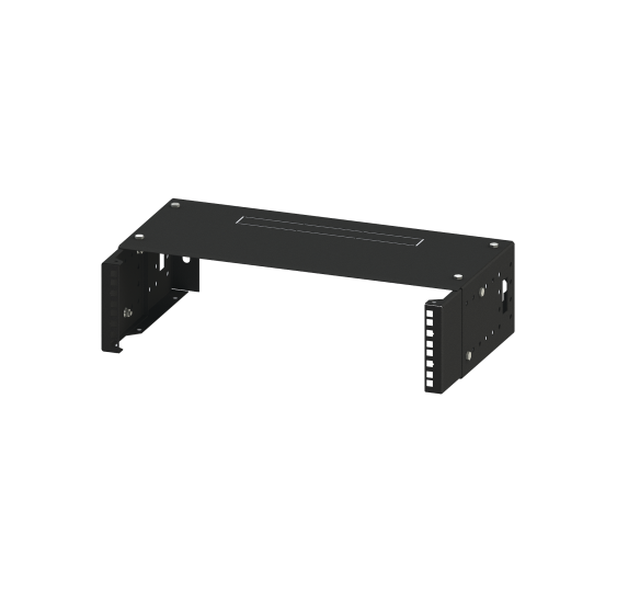 Rack Abierto de Montaje en Pared 19in - Ajustable y Seguro