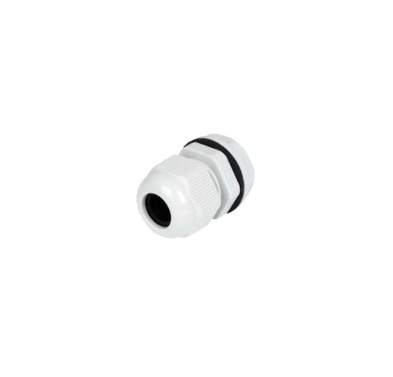 Conector Plástico Tipo Glándula para Cable de 13 a 18 mm de Diámetro.