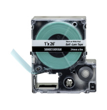 Casete de Etiquetas Autolaminadas 24mm x 8m - Ideal para Cables