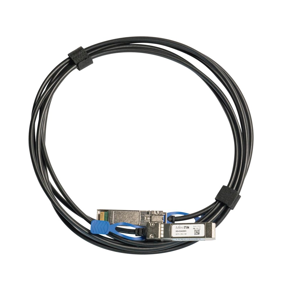 (XS+DA0001) Cable de conexión directa 1 Metro SFP/SFP+/SFP28 1G/10G/25G