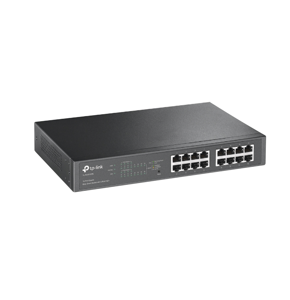 Switch Easy Smart PoE+, 16 puertos 10/100/1000Mbps, 8 puertos PoE+, 150W