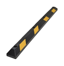 Tope Vehicular 183cm para Estacionamiento - Negro-Amarillo | Control de Acceso