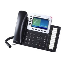 TelÃ©fono IP Empresarial de 6 Líneas con Pantalla a Color y Audio HD, PoE