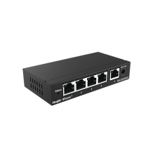 Switch Administrable con 5 puertos Gigabit, gestión gratuita desde la nube