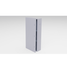 Gabinete para Instalación de 3 Baterías - Lámina Galvanizada