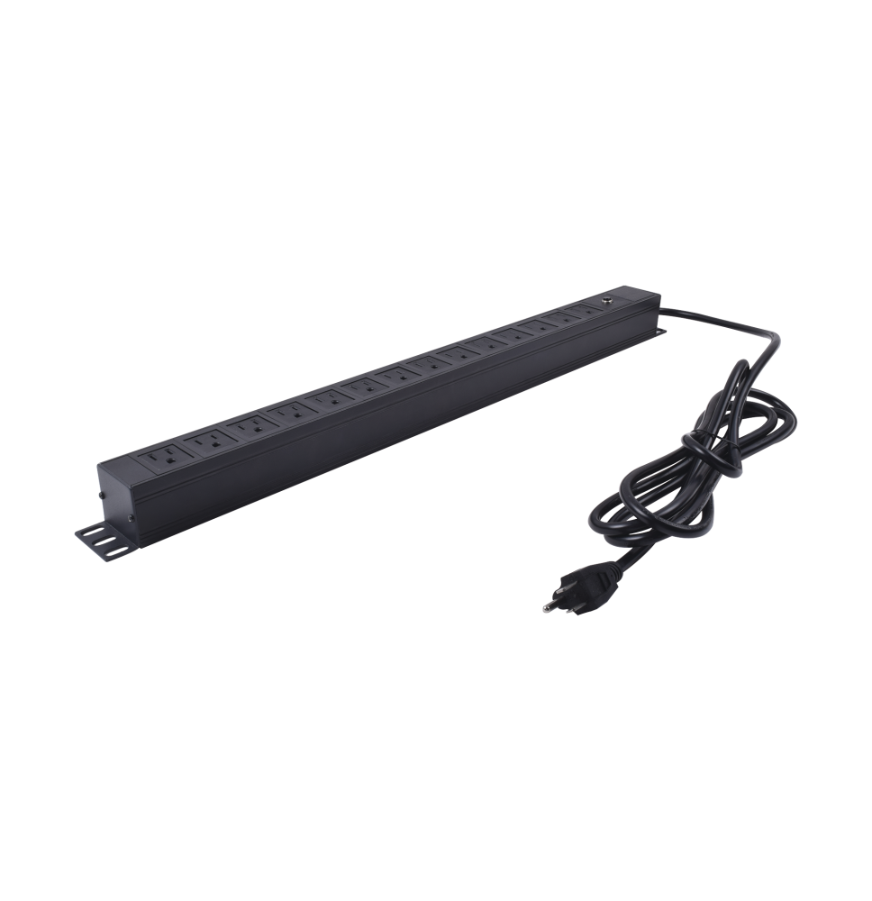 PDU Barra Multicontactos Vertical con 14 Salidas 125V/15A, Contactos Tipo NEMA