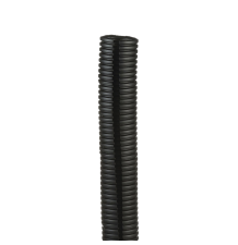 Tubo Corrugado Abierto para Cables 1in Negro 30.5m - Alta Resistencia