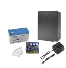Kit de Fuente de Poder PLB3 con Batería de Respaldo LK712 - Control de Acceso