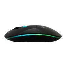 Mouse Inalámbrico Nextep NE-412N | Diseño Delgado y Silencioso | Iluminación RGB | 1600 DPI