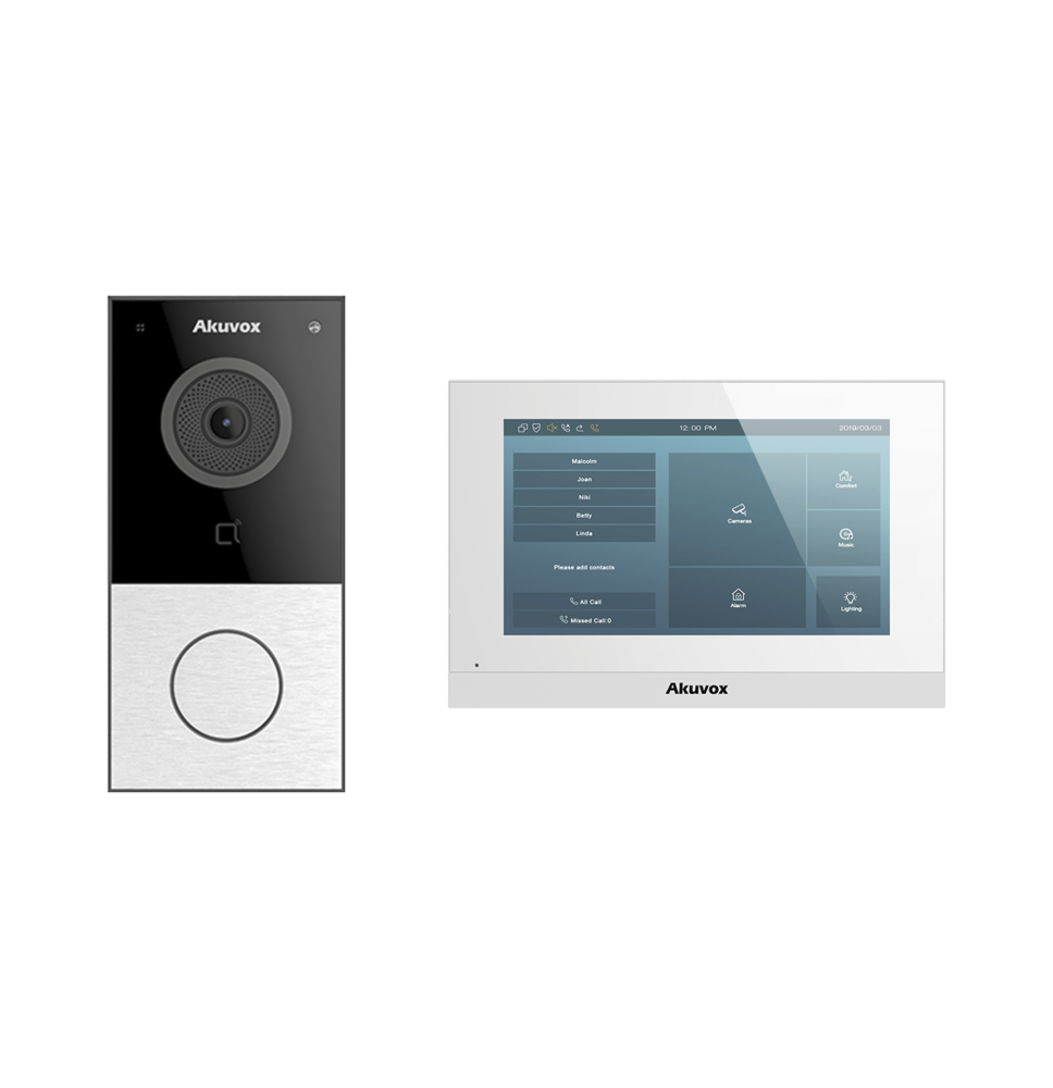 Kit de Videoportero Akuvox WIFI - Seguridad y Comodidad