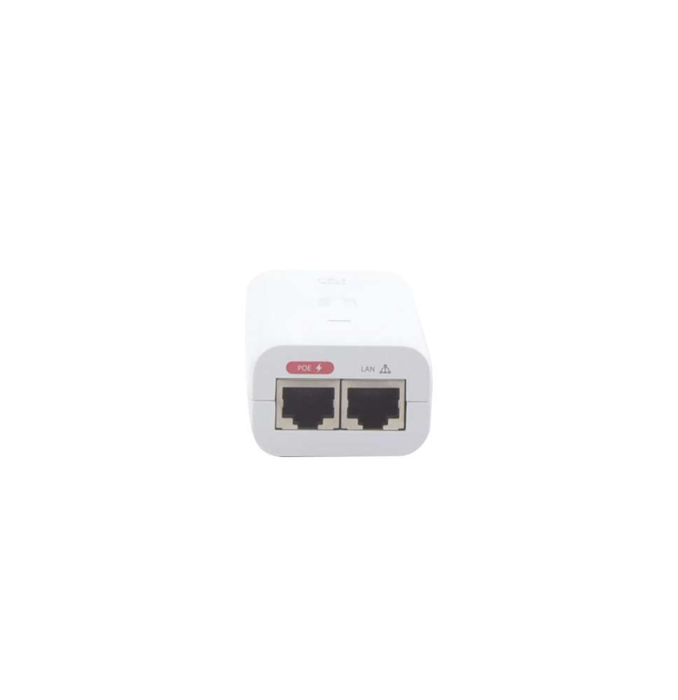 Adaptador POE Ubiquiti (48 VDC, 0.32 A) puerto Gigabit, ideal para equipos UniFi