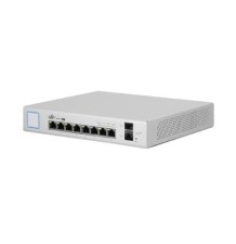 Switch UniFi Administrable de 8 Puertos Gigabit PoE+ 802.3at/af y PoE Pasivo 24V.