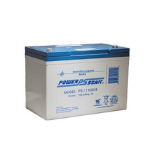 Batería 12V 100AH AGM/VRLA Power Sonic PS-121000-B - Respaldo Energético