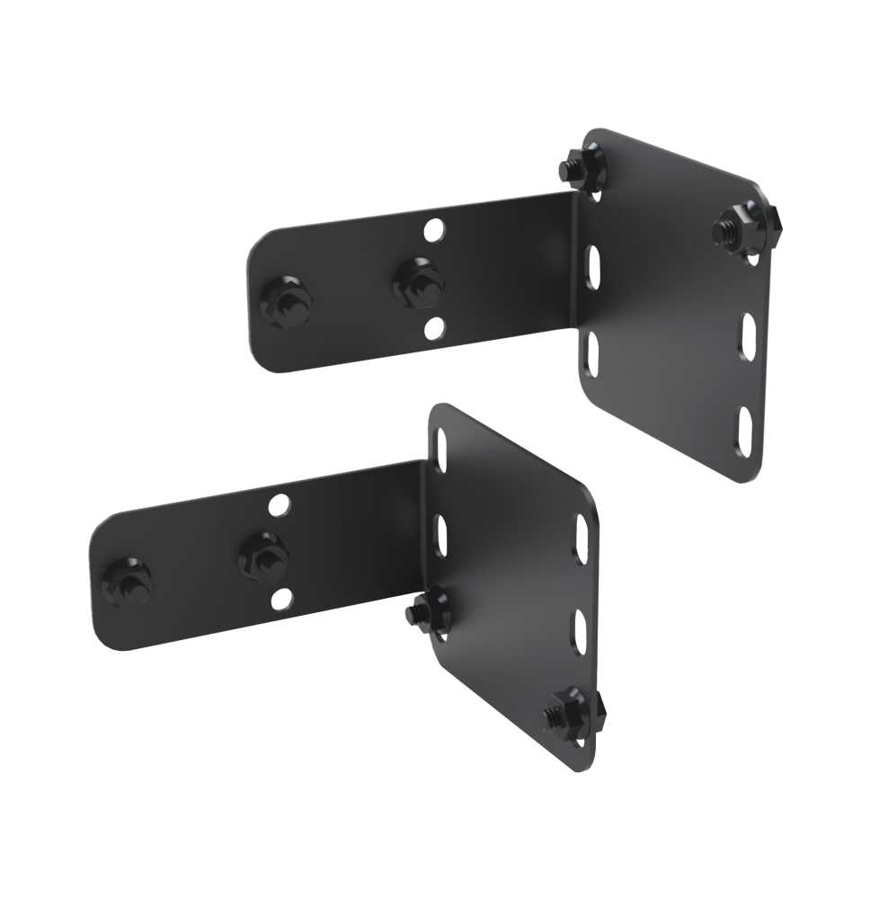 Bracket (2 pzas.) para montar Tomacorriente Vertical TCM-SR19 en Rack EIRL y EIQR.