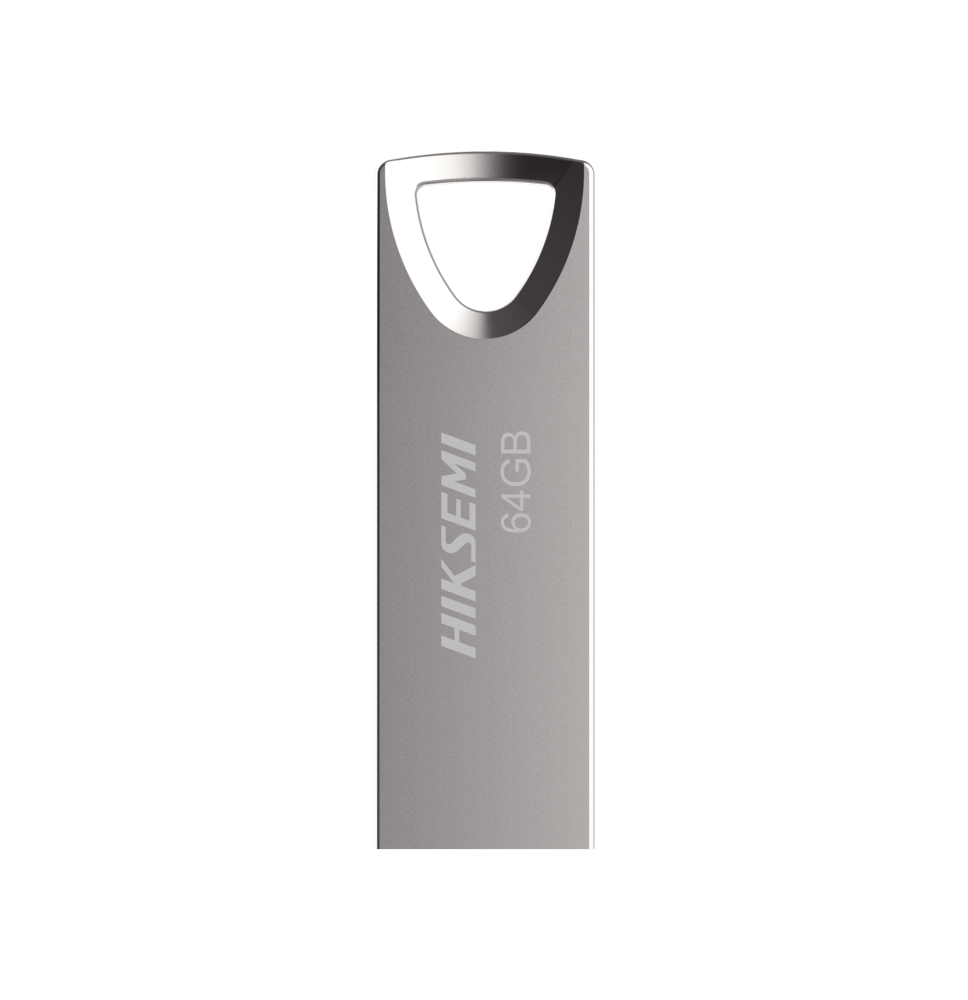 Memoria USB de 64 GB / Versión 2.0 / Metalica / Compatible con Windows, Mac y Linux