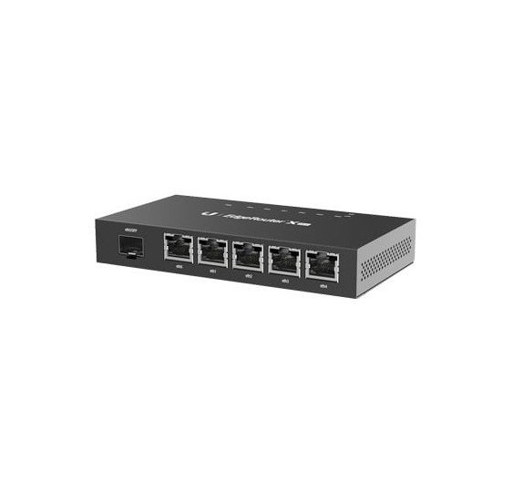 EdgeRouter X SFP de 5 puertos Gigabit + 1 puerto SFP con funciones avanzadas de ruteo