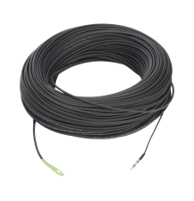 Rollo de Fibra Óptica Drop Redonda G657A2 Monomodo Simplex de 150 Metros (492.13 Pies) con Conectores SC/APC-SC/APC para Instala