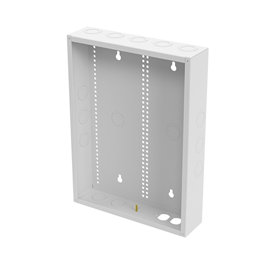 Gabinete de Medios de 19 Pulgadas de alto, para Empotrar en Pared (360 x 478 x 95 mm).