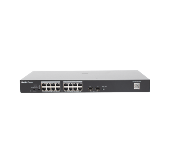 Switch PoE+ No Administrable con 18 Puertos Gigabit y 2 Uplinks Gigabit hasta 247 Watts