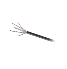 Bobina de Cable UTP de 4 Pares, Para Exterior con Gel, Cat6 (23 AWG), Industrial para Climas Extremos, Enterrado Directo, Color 