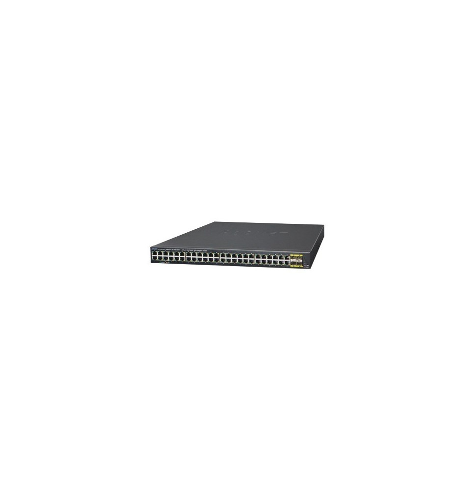 Switch Administrable Capa 2 de 48 Puertos Gigabit 10/100/1000T, 4 Puertos SFP 100/1000X