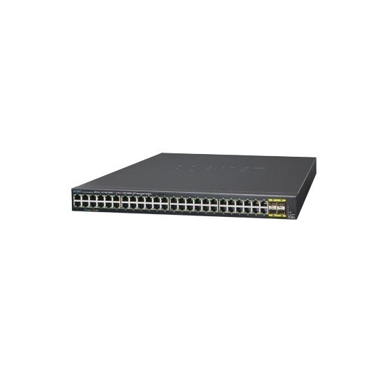 Switch Administrable Capa 2 de 48 Puertos Gigabit 10/100/1000T, 4 Puertos SFP 100/1000X