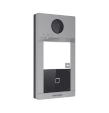 Videoportero IP 2 Megapixel / Llamada y Apertura Remota desde App Hik-Connect / PoE / Exterior IP65 + Antivandalico IK08 / 1 Dep