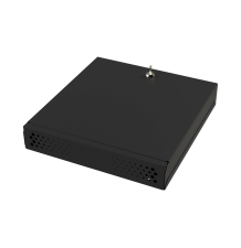 Gabinete Metálico para DVR/NVR. Tamaño Max. de DVR/NVR: 445 x 88 x 400mm (An.xAl.xProf.). Compatible con Fuente SLIM.