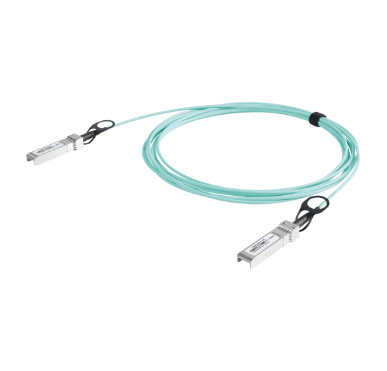 Cable AOC SFP+ de 10 Gbps a 10 Gbps / Cable de fibra óptica Activo / Longitud: 3 metros