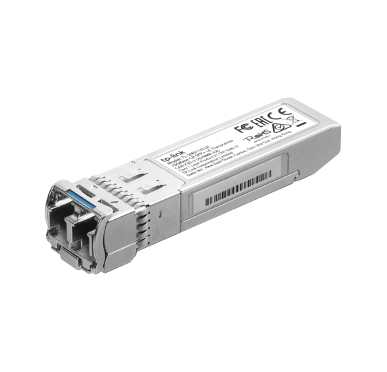 Transceptor mini-GBIC SFP+  / Duplex Monomodo 10GBase  /  Distancia 10 km /  Conector LC