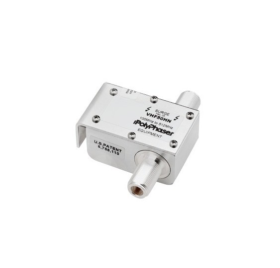 Protector RF Coaxial de Banda Ancha 100 a 512 MHz Para Combinadores Con Conectores N Hembra