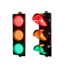 Semáforo / Señalización Rojo, Verde y Amarillo / Diametro 200mm / LED / 110vca.