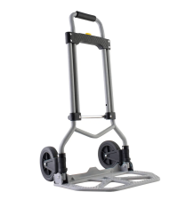 Diablo Plegable / Capacidad 60 kg / Jaladera de Hule Espuma / BotÃ³n Despliegue RÃ¡pido / Base Acero Antiderrapante / Llanta Hul