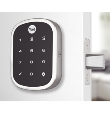 Cerradura ASSURE YRD256, Niquel Satinado/Teclado/ Para puertas Izq o Derecha de 35 a 57 mm de espesor/ Apertura por Smartphone