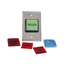 Botón de Salida / MÚLTIPLES Placas/ Luz LED /2 Años Garantia