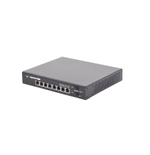 Switch EdgeMAX Administrable de 8 Puertos Gigabit con PoE+/PoE Pasivo 24V + 2 Puertos SFP, 150 W