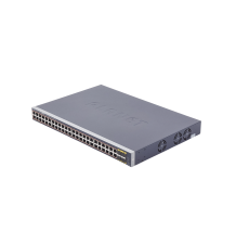 Switch Administrable de 48-Puertos 10/100/1000T 802.3at PoE + 4-Puertos 100/1000BASE-X SFP / 440W