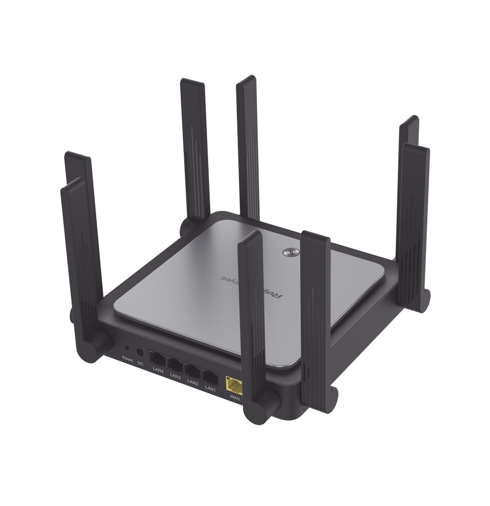 Home Router inalámbrico MESH WI-FI 6 4x4 doble banda 1 puerto WAN Gigabit y 4 puertos LAN Gigabit