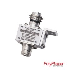 Protector RF Coaxial Para 10 - 1000 MHz de Ceja Frontal y Conectores N Hembra en Ambos Lados, 50 Î©