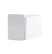 Paquete de 500 Tarjetas UltraCard 10 milesimas Grosor/ Adhesivas/ Imprimibles por un sólo lado / Para pegar sobre tarjetas/ CR80