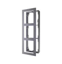 Base de 3 Espacios para Videoportero IP Hikvision / Instalación en SUPERFICIE