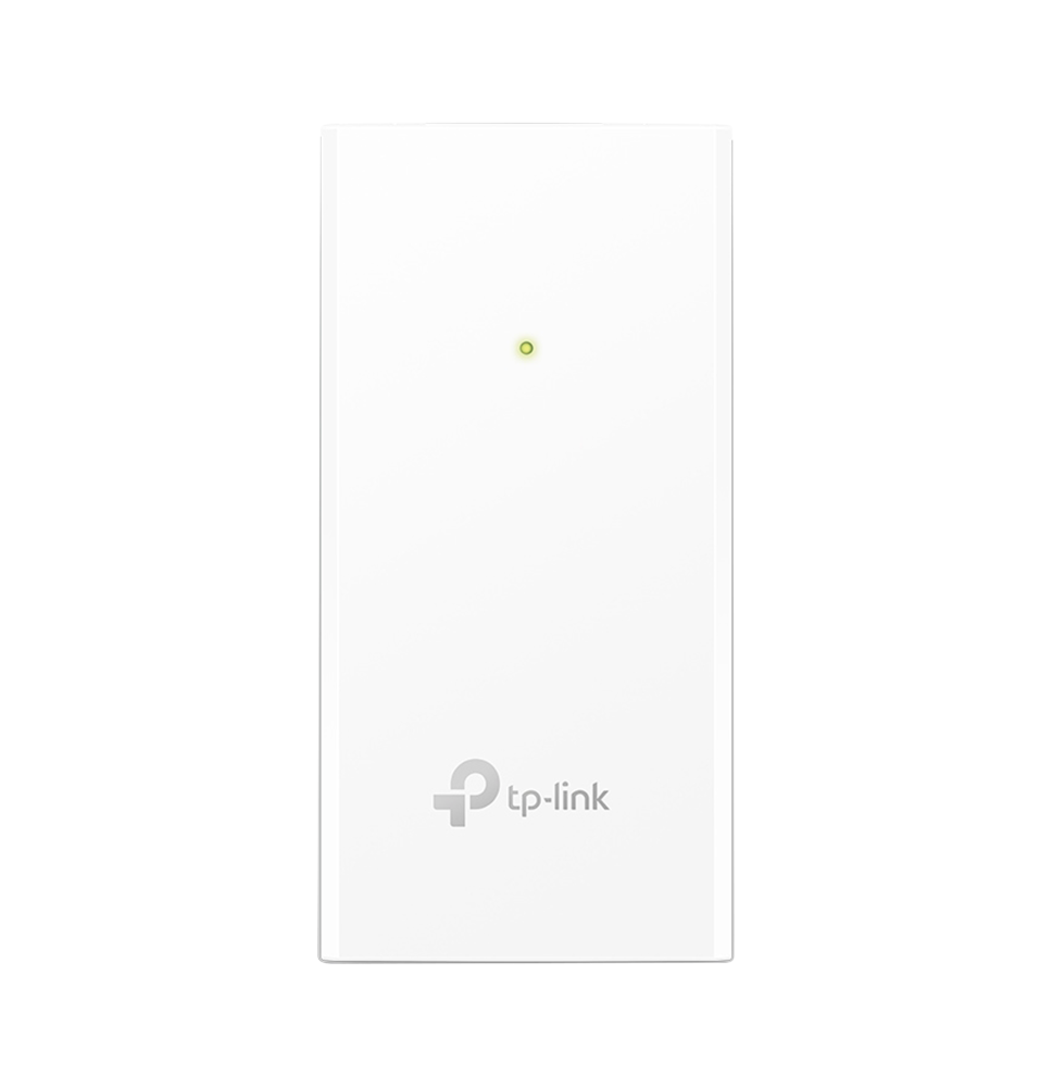 Inyector PoE Pasivo de 48V (18 Watts) / 2 puerto 10/100/1000 Mbps / Plug and Play / Montaje en Pared