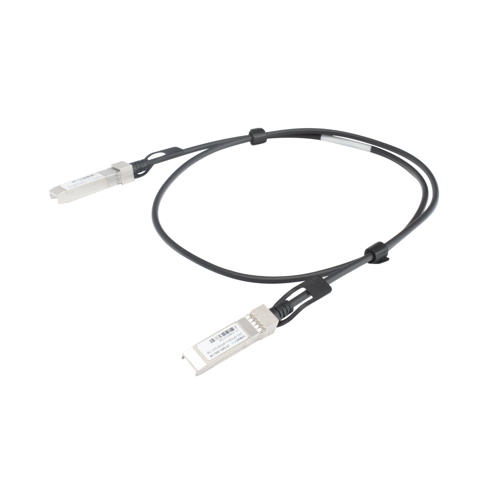 Cable DAC SFP28 de 25 Gbps a 25 Gbps / Passive Direct Attach Copper Twinax Cable / Longitud: 1 metro